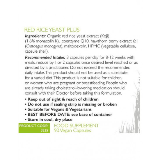 CYTOPLAN RED RICE YEAST HEALTH PRODUCTS CYTOPLAN RED RICE YEAST HEALTH PRODUCTS