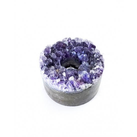 AMETHYST geode candle holder big MAGICAL TOOLS AMETHYST geode candle holder big MAGICAL TOOLS