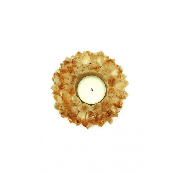 CITRINE sun candle holder CITRINE sun candle holder