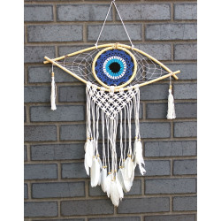 ЛОВЕЦ СНОВ глаз (синий, белый, чёрный) ЛОВЕЦ СНОВ глаз (синий, белый, чёрный)