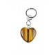 TIGER'S EYE keychain heart TIGER'S EYE keychain heart